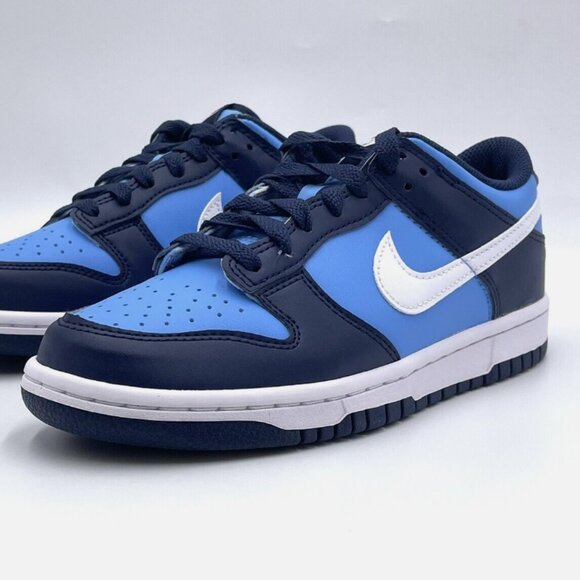 Nike Dunk Low GS "University Blue UNC Carolina" - Picture 1 of 9